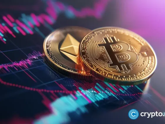 Bitcoin and Ethereum move apart, this T metric can aid BTC