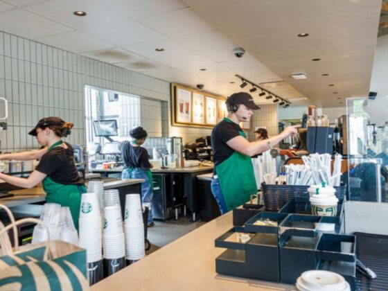 Starbucks executives to get huge bonus as baristas demand better pay