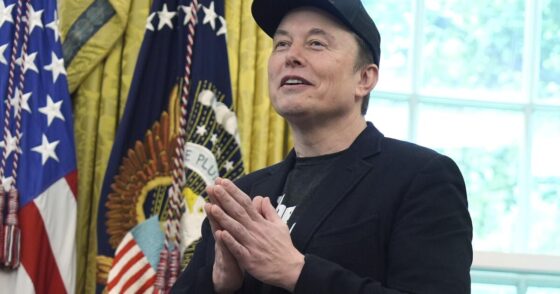 Tesla shares slip as Musk unveils ambitions for new political party