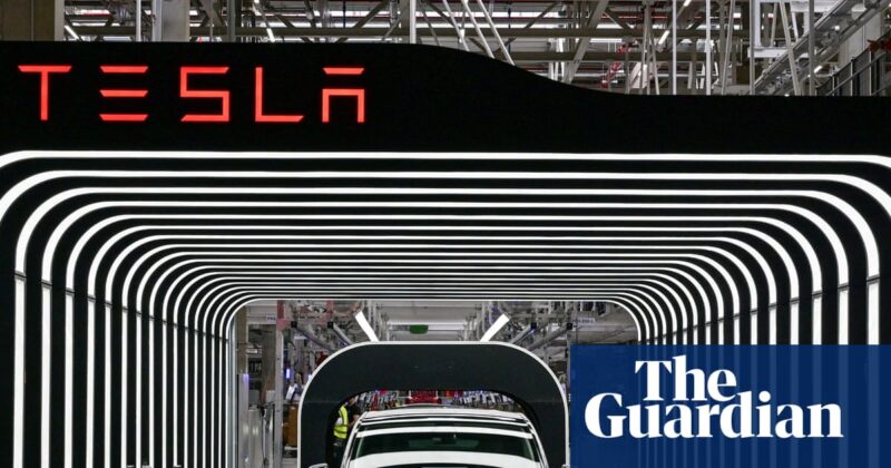 Tesla’s European sales slump as Musk warns of ‘rough quarters’ ahead | Tesla