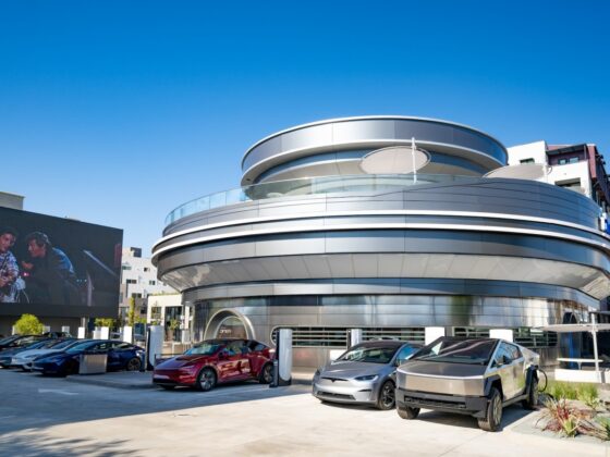 Tesla’s retro-futuristic diner officially opens as Elon Musk hints at more locations