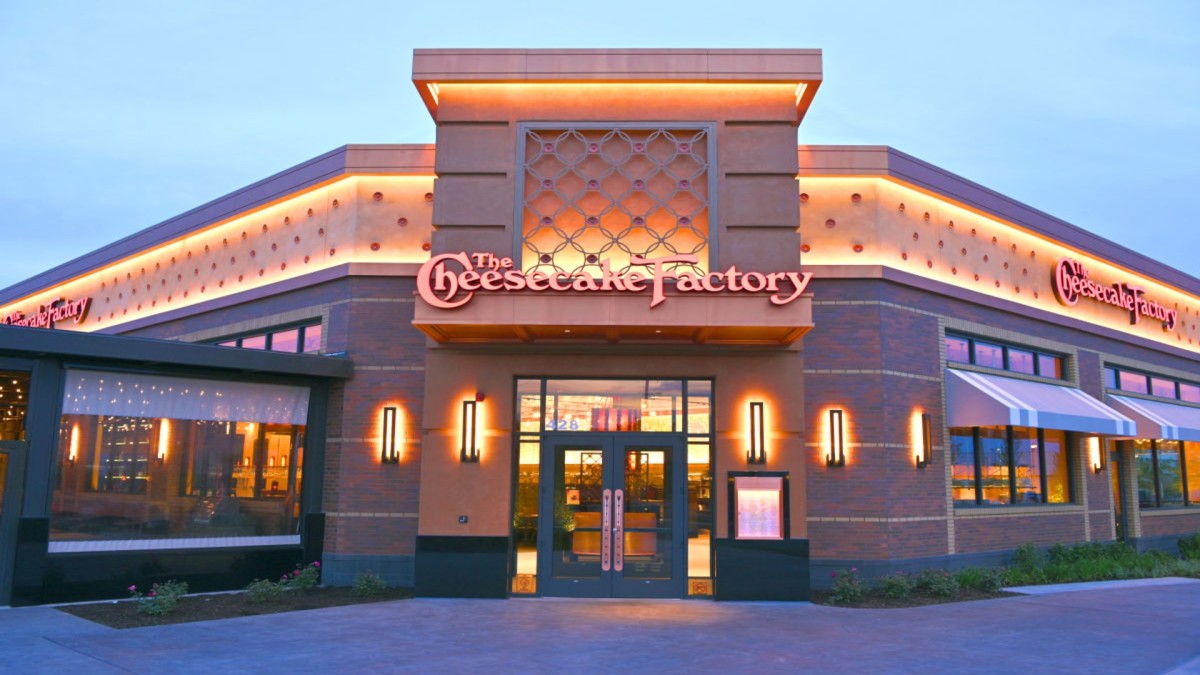 The Cheesecake Factory unveils new affordable menu categories