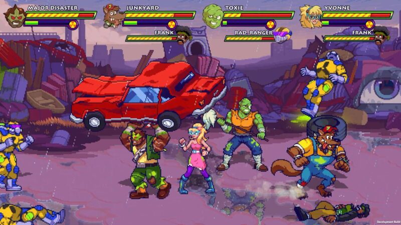 The video game adaptation of cult classic Toxic Crusaders cartoon finally gets a release date