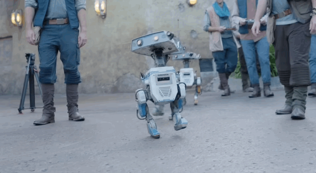 They’ve landed – Disney’s Star Wars BDX Droids are now roaming in Disney World