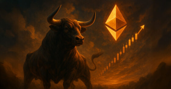 Traders are bullish on ETH as price begins to catch up with the tech