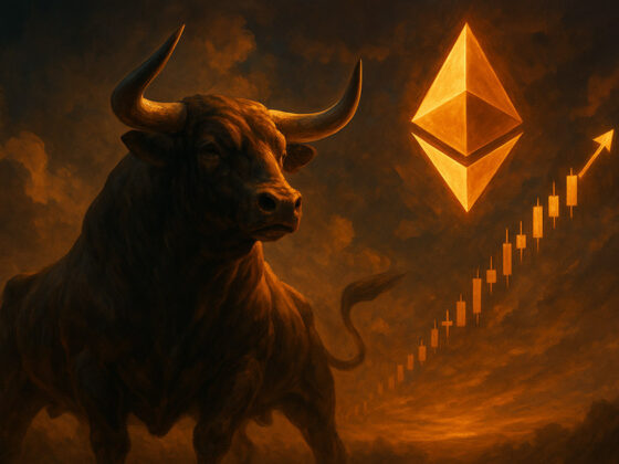 Traders are bullish on ETH as price begins to catch up with the tech