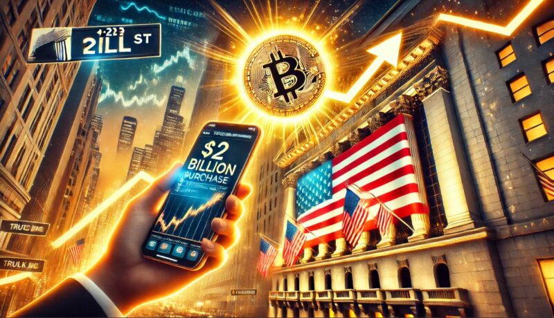 Trump Media’s  Billion Bitcoin Buy Sparks Surge In Stock Price