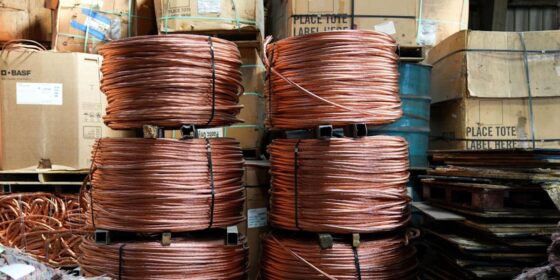 Trump’s Tariffs Send Copper to Record, Dow Industrials Slip