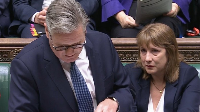 UK bonds slump on doubts over Reeves’ future after tearful PMQs