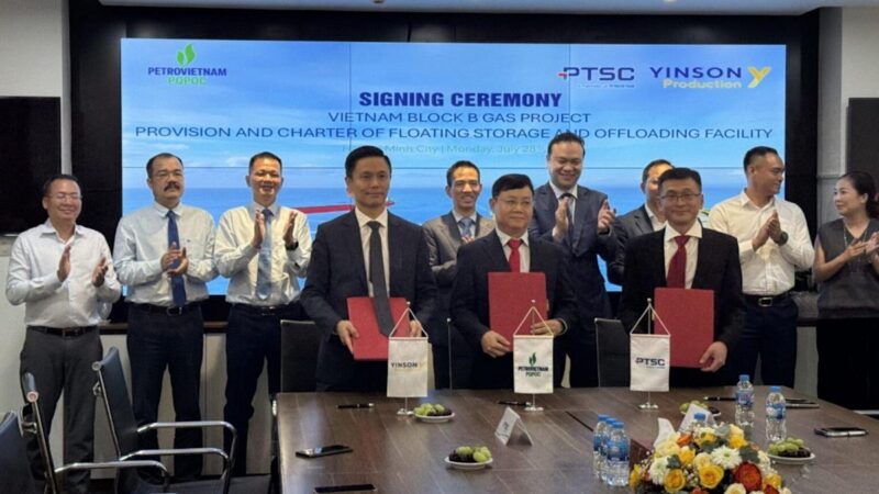 Vietnam Block B gas project advances with FSO contract