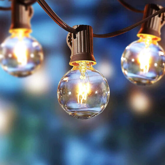 Walmart is selling  outdoor string lights for  that shoppers say transform a 'boring backyard into a beauty'