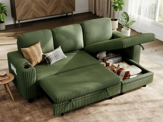 Walmart is selling a 'beautiful' ,200 sleeper sofa for 0, and shoppers say it's 'comfortable and soft'