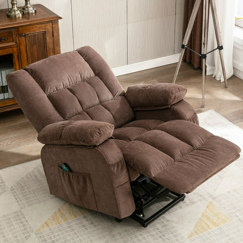 Walmart is selling a 'comfortable' $400 power lift recliner for $240, and it has 7,000+ perfect reviews