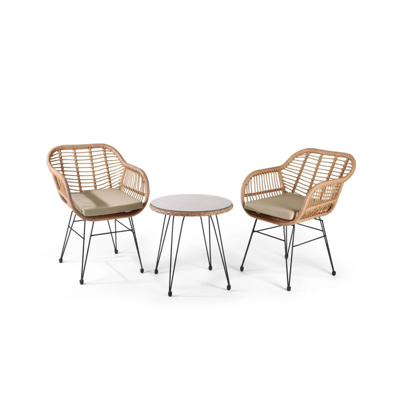 Walmart is selling a 'comfortable' $750 patio set for only $155 that adds 'warmth and elegance' to any backyard