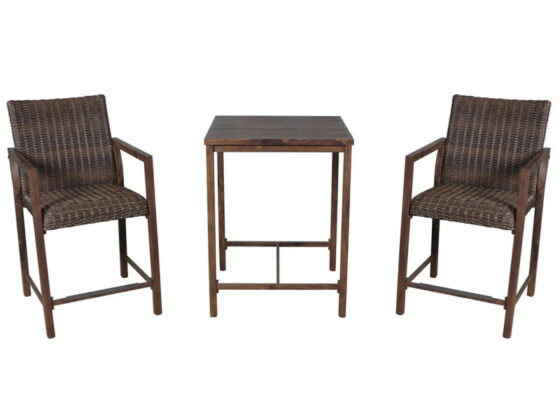 Walmart is selling a 'durable' 9 patio furniture set for 9, and shoppers say it's 'very comfortable'
