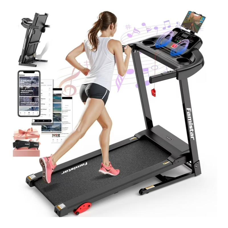 Walmart is selling a 'fantastic' $1,000 folding treadmill for $260, and it has a 'lightweight and portable design'