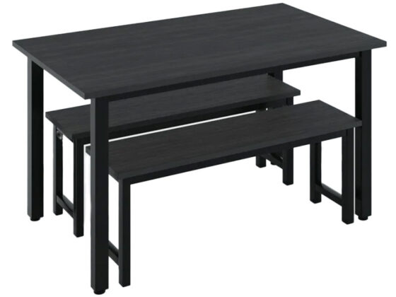 Walmart is selling a 'modern' 0 dining table set for 0, and it has 600+ perfect ratings