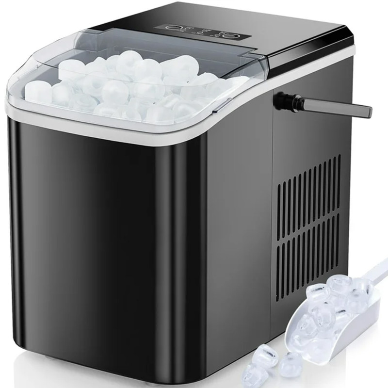 Walmart is selling a 'quiet' $105 portable ice maker for $54 that 'makes small and large ice cubes'