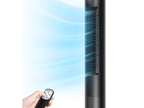 Walmart is selling a 'sleek' 8 tower fan for  that shoppers say is 'great for staying cool during hot days'