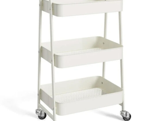 Walmart is selling a 'sturdy'  rolling storage cart for  that shoppers say 'saves space'