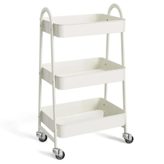 Walmart is selling a 'sturdy'  rolling storage cart for  that shoppers say 'saves space'