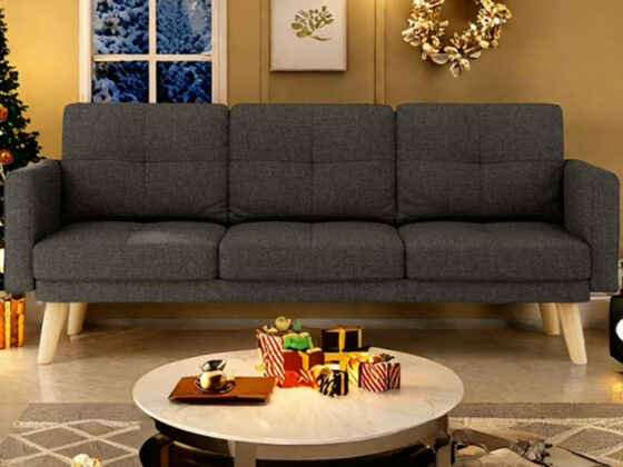 Walmart is selling a 'very comfortable' 0 couch for 0 that is 'perfect for small rooms'