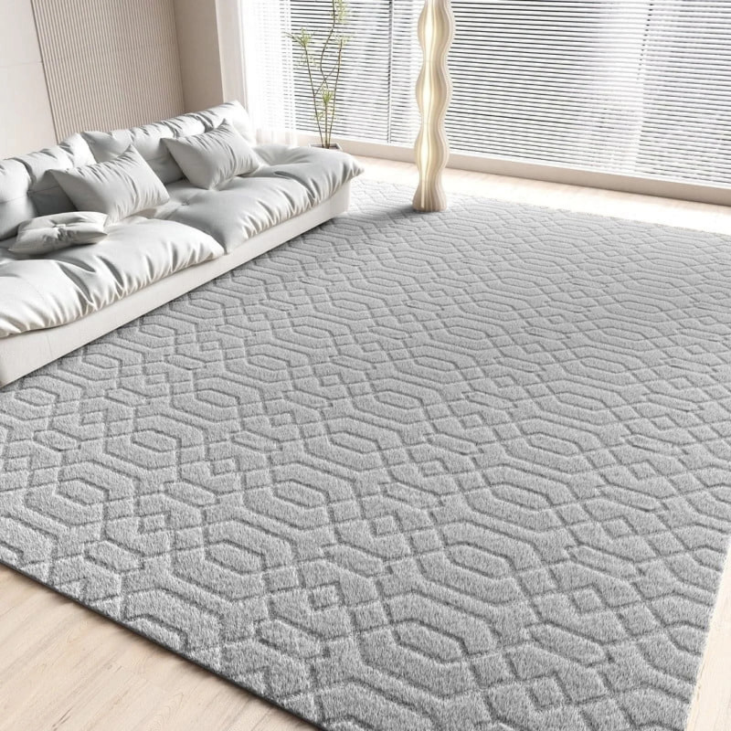 Walmart is selling a 'very soft' $130 area rug for $60 that is 'easy to clean'