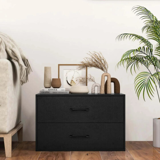 Walmart is selling a 9 dresser for only , and its stackable design is so versatile