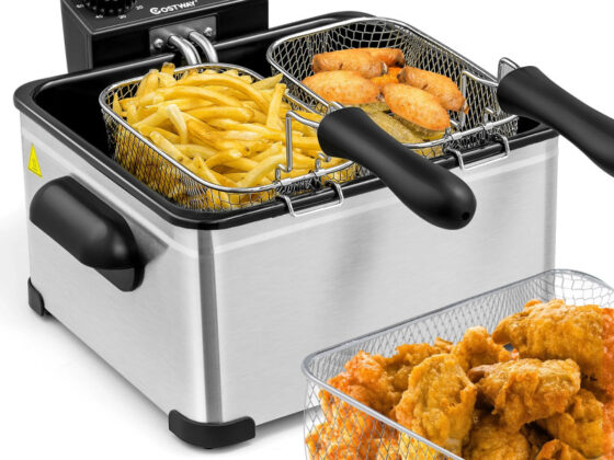 Walmart is selling a 9 triple-basket electric deep fryer for only , and shoppers say it's the 'perfect size'