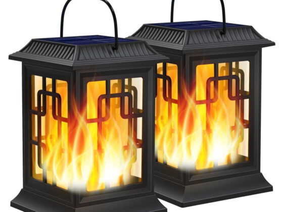 Walmart is selling a set of 'beautiful'  outdoor solar lanterns for , but not for long