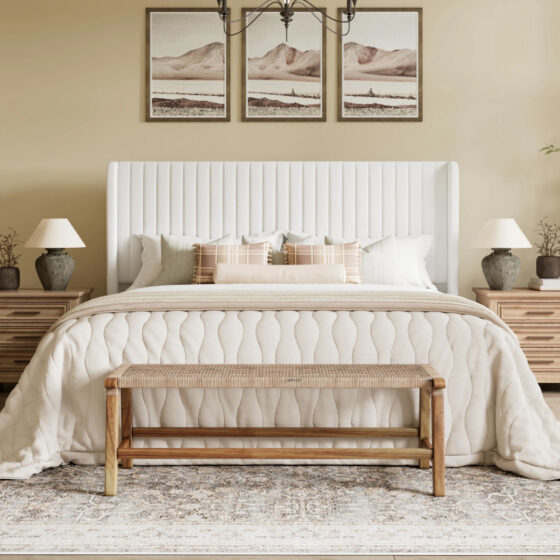 Wayfair has a 'beautiful' 0 upholstered bed on sale for 0, and reviewers love its 'soft, velvety texture'