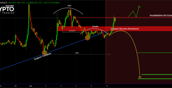 XRP Price Risks Breakdown To Next Support Level, Why .28 Is Important