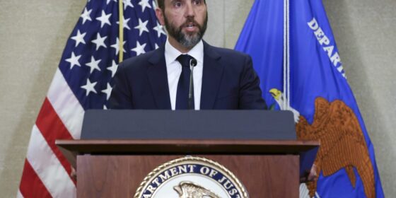 Jack Smith, who led criminal probes on Trump, is under investigation by Office of Special Counsel