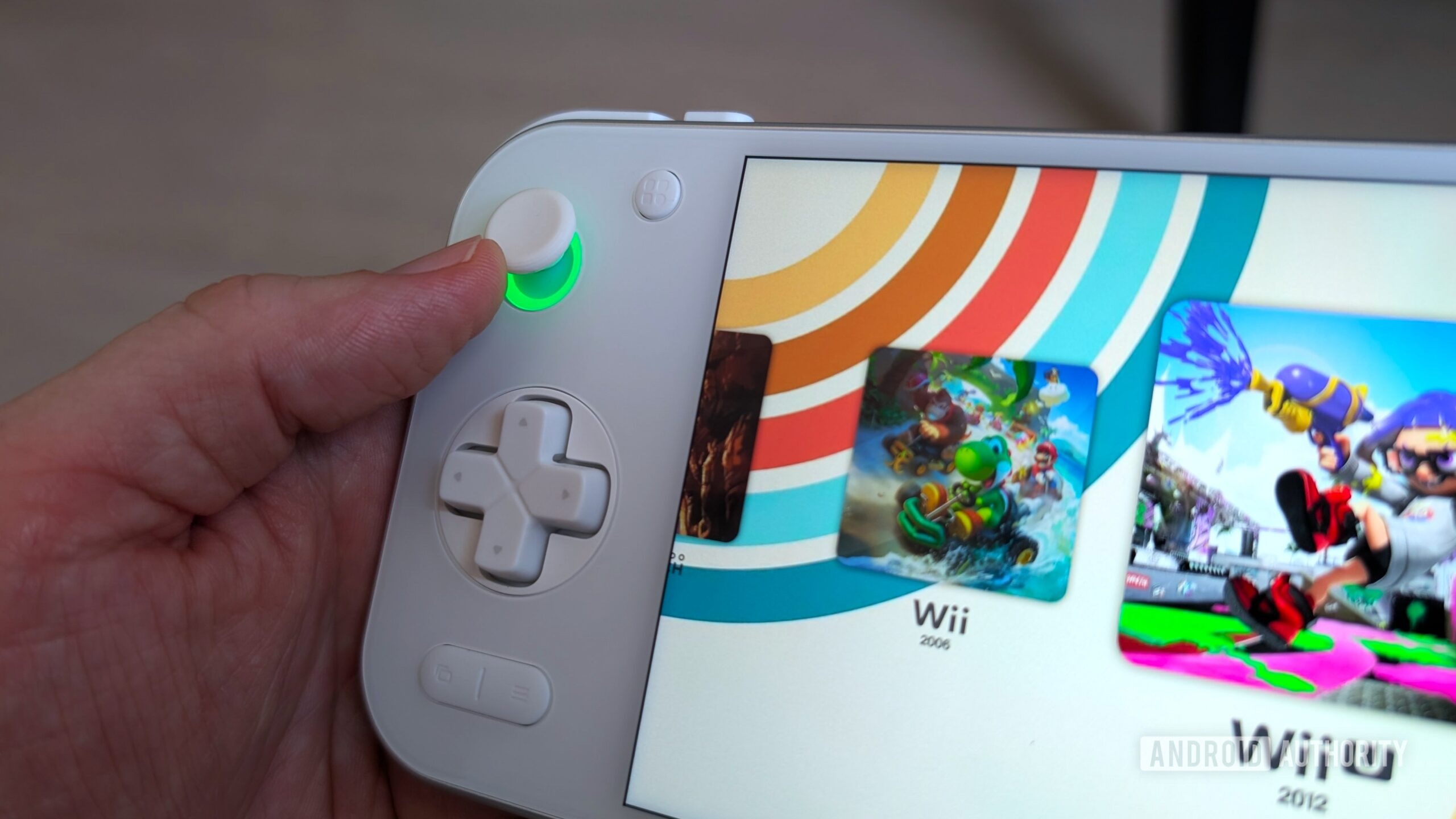 AYANEO Pocket S2 Pro stick closeup