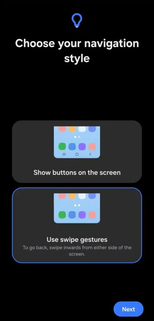 samsung one ui 8 navigation choice samsung one ui 8 navigation choice