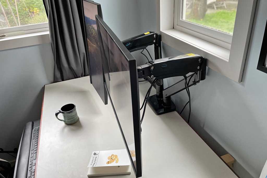 You need a monitor mount for your college dorm's desk. Here's why