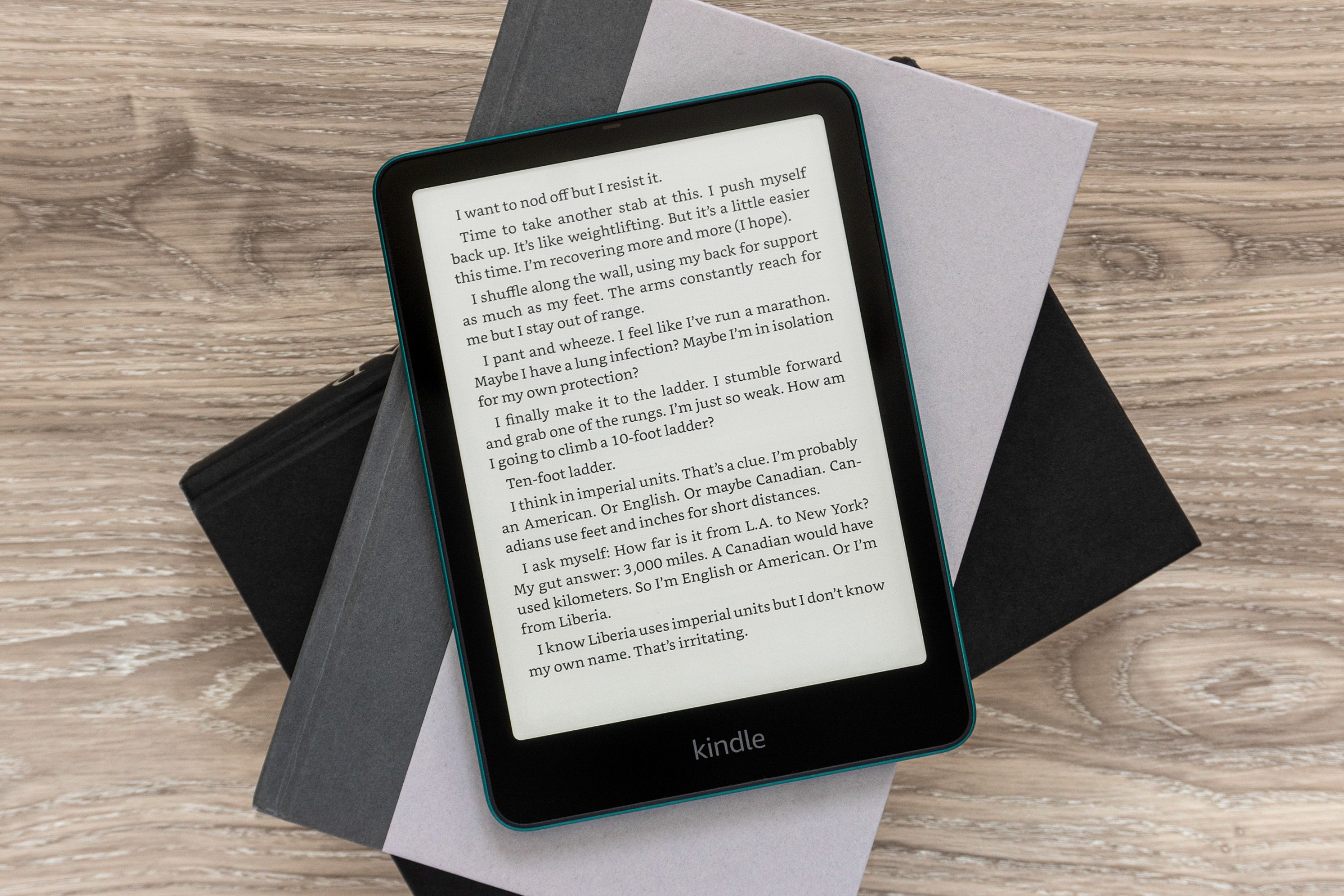 The Kindle Paperwhite Signature Edition is identical to the standard model but features wireless charging and a sensor to automatically adjust the backlight.