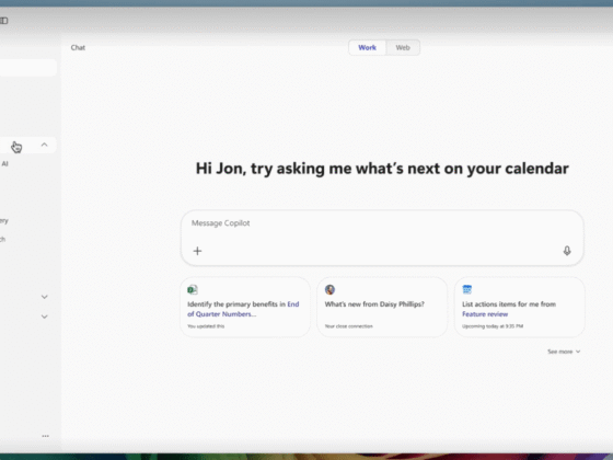 Windows 11’s “Companion” feature suggests deeper AI integration