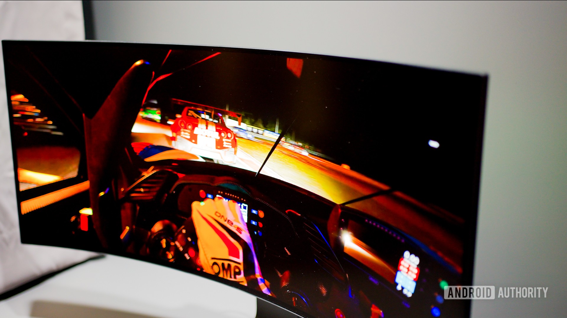 LG Display Curved Gaming Monitor CES 2024