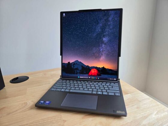 The world’s first rollable laptop drives home why I’m a PC—not a Mac