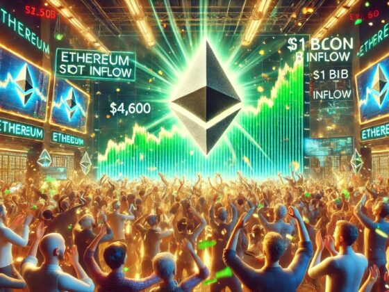 Ethereum Reclaims ,600 With Unprecedented  Billion In Spot ETF Inflow