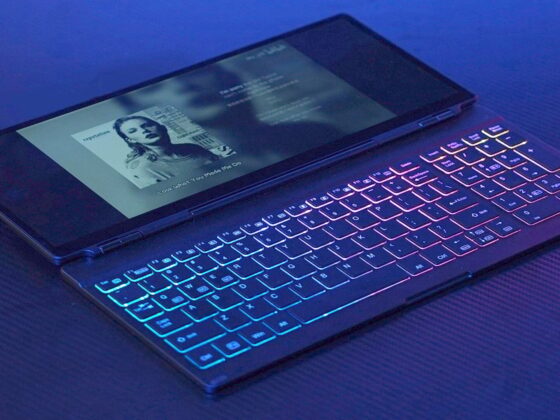 KeyGo’s hybrid keyboard brings Apple Touch Bar dreams to life with a 12.8-inch touchscreen, making every workspace instantly more versatile