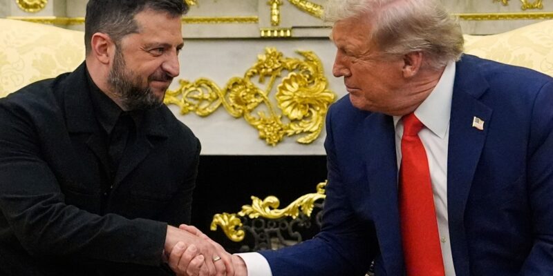 Trump says he’s arranging for Putin and Zelenskyy to meet face to face, followed by meeting of all 3 presidents