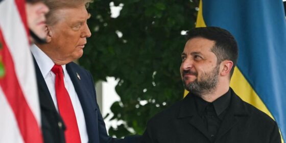 Zelenskyy’s speedrun of gratitude—nine thank yous in one minute—shows how foreign leaders talk to Trump