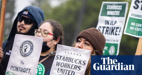 CEO-to-worker pay gap surges to 632 to 1 at US’s lowest-paying large firms, study shows | US news