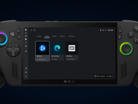 Microsoft’s ‘My Apps’ tab brings other storefronts to handheld PCs