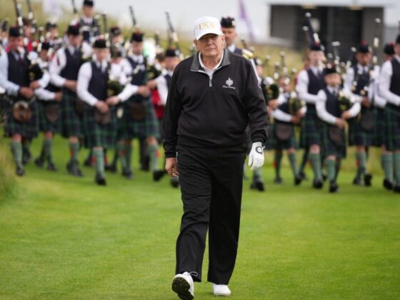 Inside the debt-heavy sand trap of Trump’s U.K. golf course finances
