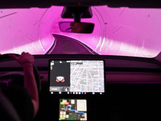Tesla self driving cars are being tested in Boring Co. tunnels in Las Vegas, but full autonomy is still ‘a ways off,’ Convention Center exec says