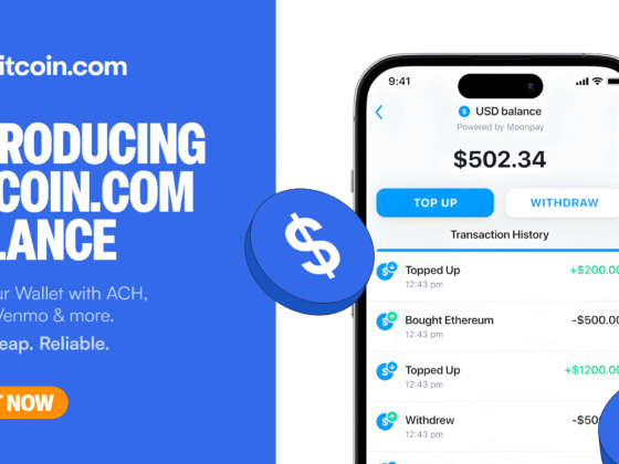 Bitcoin.com Launches Embedded Balance Solution for Instant, Low-Fee Trading
