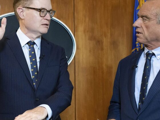 The new head of the CDC has no training in medicine and once helped Peter Thiel develop man-made islands floating outside U.S. territory